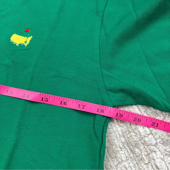 Vintage Izod Club Masters Augusta National Green Polo Women’s Small - Picture 4 of 5